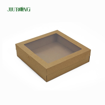 Jiurong ODM embalagem ecológica para viagem bandeja de alimentos ondulada biodegradável