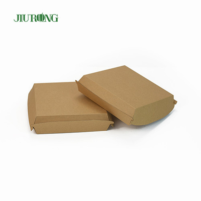 Embalagem ecológica biodegradável para viagem 1600ml papel kraft