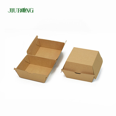 Embalagens ecológicas biodegradáveis ​​para viagem 500 ml bandeja de barco de papel