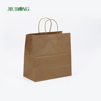 Saco de papel biodegradável Take Away SOS Kraft Reciclável BSCI aprovado