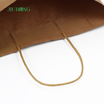 Saco de papel biodegradável Take Away SOS Kraft Reciclável BSCI aprovado