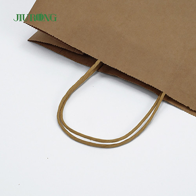 Saco de papel biodegradável Take Away SOS Kraft Reciclável BSCI aprovado