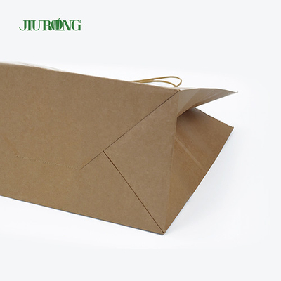 Saco de papel biodegradável Take Away SOS Kraft Reciclável BSCI aprovado