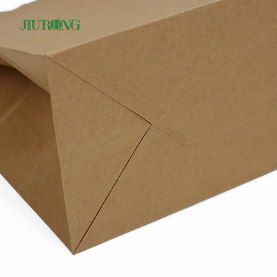 Manuseie sacos biodegradáveis ​​de papel reciclado à prova de graxa ISO9001 aprovado