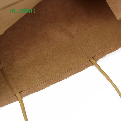 Manuseie sacos biodegradáveis ​​de papel reciclado à prova de graxa ISO9001 aprovado