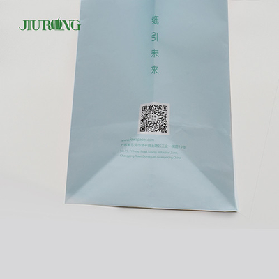 Sacos de papel kraft personalizados biodegradáveis ​​​​à prova d'água ecologicamente corretos 320mm