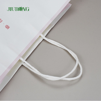 Saco de papel biodegradável com logotipo personalizado Sacos de jornal ecologicamente corretos 305 mm de altura