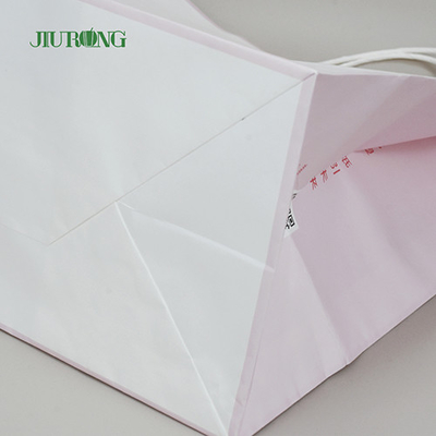 Saco de papel biodegradável com logotipo personalizado Sacos de jornal ecologicamente corretos 305 mm de altura