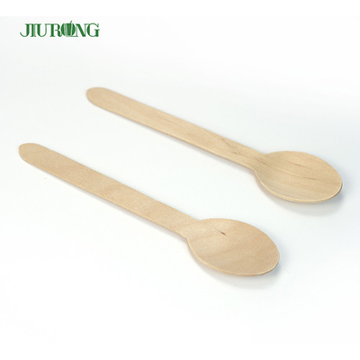 Conjunto de talheres descartáveis ​​de bambu, talheres de madeira, garfo, 95 mm