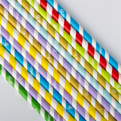 Papel 5mm biodegradável liso Straw Eco Friendly