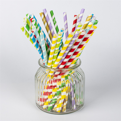 Papel 5mm biodegradável liso Straw Eco Friendly