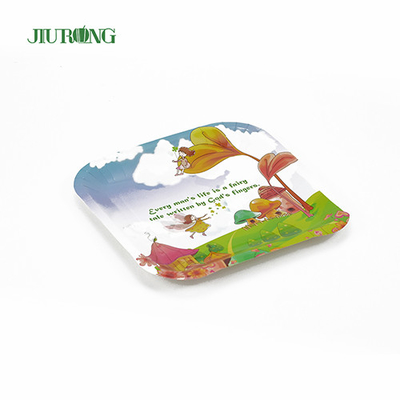 Placas de papel biodegradável com revestimento UV laminação fosca reciclável grau alimentício