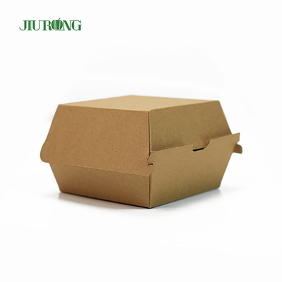 Embalagens ecológicas biodegradáveis ​​para viagem 500 ml bandeja de barco de papel
